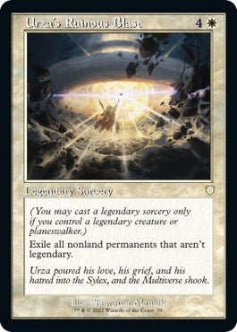 Image for Urza's Ruinous Blast (Retro Frame) (79) [The Brothers' War] - Magic: The Gathering