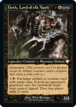 Image for Geth, Lord of the Vault (Retro Frame) (107) [The Brothers' War] - Magic: The Gathering