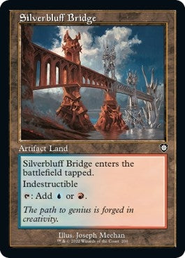 Image for Silverbluff Bridge (Retro Frame) (200) [The Brothers' War] - Magic: The Gathering