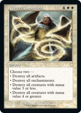 Image for Austere Command (Retro Frame) (69) [The Brothers' War] - Magic: The Gathering