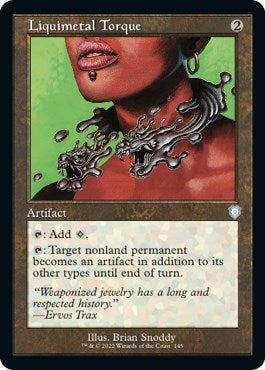 Image for Liquimetal Torque (Retro Frame) (145) [The Brothers' War] - Magic: The Gathering