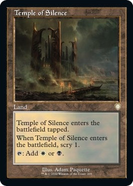 Image for Temple of Silence (Retro Frame) (209) [The Brothers' War] - Magic: The Gathering