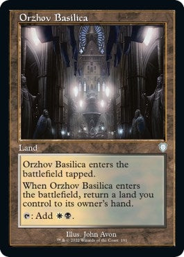 Image for Orzhov Basilica (Retro Frame) (191) [The Brothers' War] - Magic: The Gathering