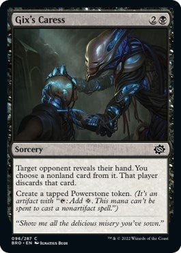 Image for Gix's Caress (96) [The Brothers' War] - Magic: The Gathering