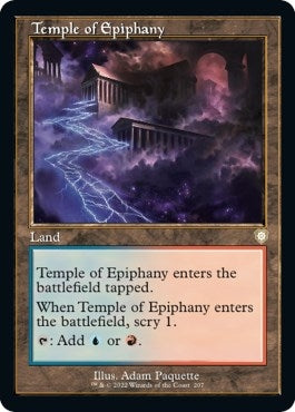 Image for Temple of Epiphany (Retro Frame) (207) [The Brothers' War] - Magic: The Gathering