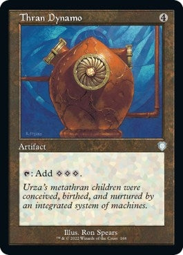 Image for Thran Dynamo (Retro Frame) (168) [The Brothers' War] - Magic: The Gathering