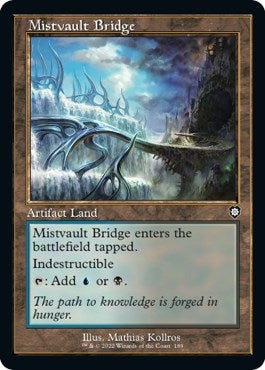 Image for Mistvault Bridge (Retro Frame) (189) [The Brothers' War] - Magic: The Gathering