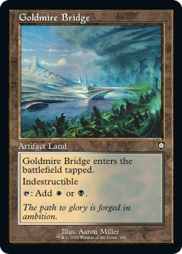 Image for Goldmire Bridge (Retro Frame) (186) [The Brothers' War] - Magic: The Gathering