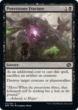 Image for Powerstone Fracture (112) [The Brothers' War] - Magic: The Gathering
