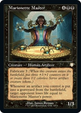 Image for Marionette Master (Retro Frame) (109) [The Brothers' War] - Magic: The Gathering