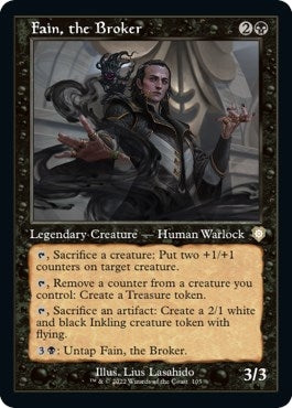 Image for Fain, the Broker (Retro Frame) (105) [The Brothers' War] - Magic: The Gathering