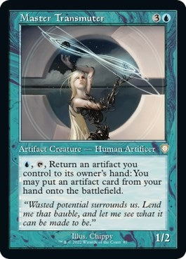 Image for Master Transmuter (Retro Frame) (87) [The Brothers' War] - Magic: The Gathering