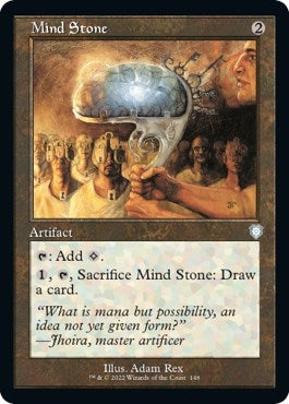 Image for Mind Stone (Retro Frame) (148) [The Brothers' War] - Magic: The Gathering
