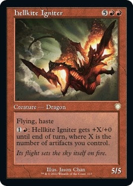 Image for Hellkite Igniter (Retro Frame) (117) [The Brothers' War] - Magic: The Gathering