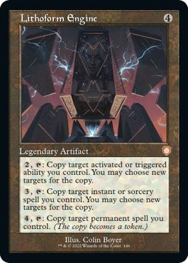 Image for Lithoform Engine (Retro Frame) (146) [The Brothers' War] - Magic: The Gathering