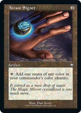 Image for Arcane Signet (Retro Frame) (132) [The Brothers' War] - Magic: The Gathering