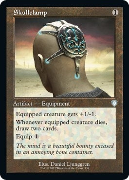 Image for Skullclamp (Retro Frame) (159) [The Brothers' War] - Magic: The Gathering