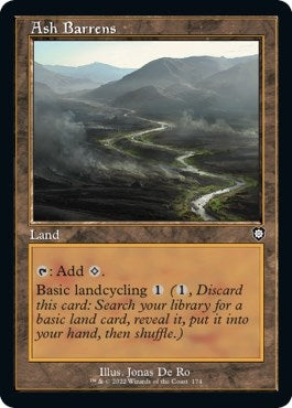 Image for Ash Barrens (Retro Frame) (174) [The Brothers' War] - Magic: The Gathering