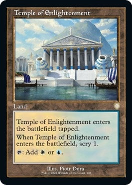 Image for Temple of Enlightenment (Retro Frame) (206) [The Brothers' War] - Magic: The Gathering