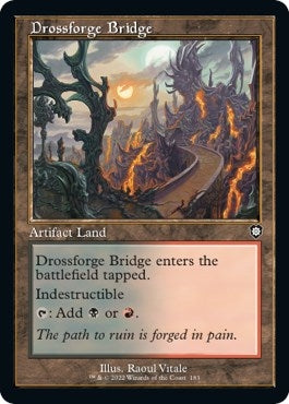 Image for Drossforge Bridge (Retro Frame) (183) [The Brothers' War] - Magic: The Gathering