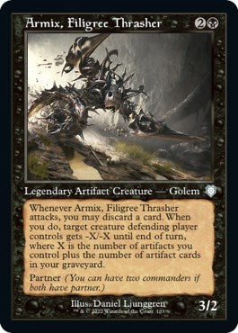 Image for Armix, Filigree Thrasher (Retro Frame) (103) [The Brothers' War] - Magic: The Gathering