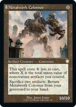 Image for Metalwork Colossus (Retro Frame) (147) [The Brothers' War] - Magic: The Gathering