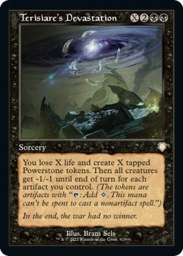 Image for Terisiare's Devastation (Retro Frame) (9) [The Brothers' War] - Magic: The Gathering