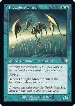 Image for Thought Monitor (Retro Frame) (98) [The Brothers' War] - Magic: The Gathering