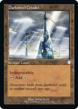 Image for Darksteel Citadel (Retro Frame) (180) [The Brothers' War] - Magic: The Gathering