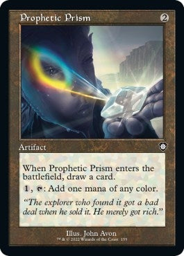 Image for Prophetic Prism (Retro Frame) (155) [The Brothers' War] - Magic: The Gathering