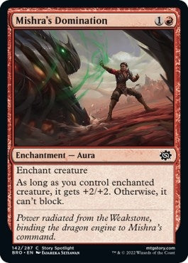 Image for Mishra's Domination (142) [The Brothers' War] - Magic: The Gathering