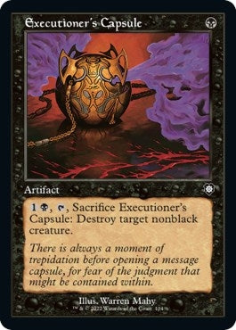 Image for Executioner's Capsule (Retro Frame) (104) [The Brothers' War] - Magic: The Gathering