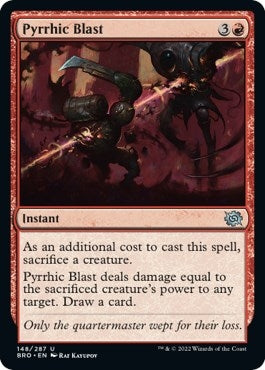 Image for Pyrrhic Blast (148) [The Brothers' War] - Magic: The Gathering
