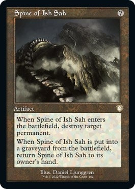Image for Spine of Ish Sah (Retro Frame) (162) [The Brothers' War] - Magic: The Gathering