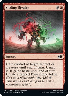 Image for Sibling Rivalry (152) [The Brothers' War] - Magic: The Gathering