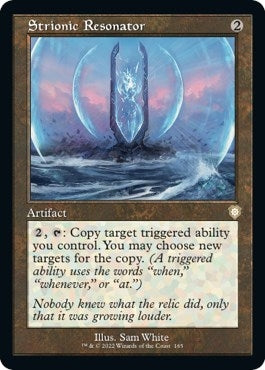 Image for Strionic Resonator (Retro Frame) (165) [The Brothers' War] - Magic: The Gathering
