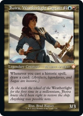 Image for Jhoira, Weatherlight Captain (Retro Frame) (126) [The Brothers' War] - Magic: The Gathering