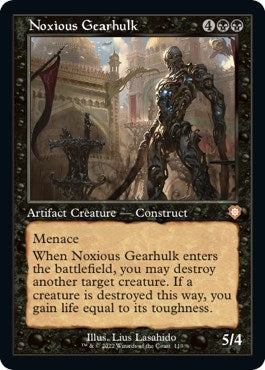 Image for Noxious Gearhulk (Retro Frame) (110) [The Brothers' War] - Magic: The Gathering