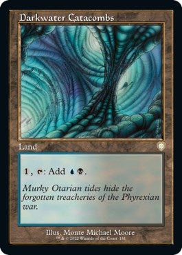 Image for Darkwater Catacombs (Retro Frame) (181) [The Brothers' War] - Magic: The Gathering