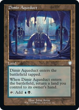 Image for Dimir Aqueduct (Retro Frame) (182) [The Brothers' War] - Magic: The Gathering