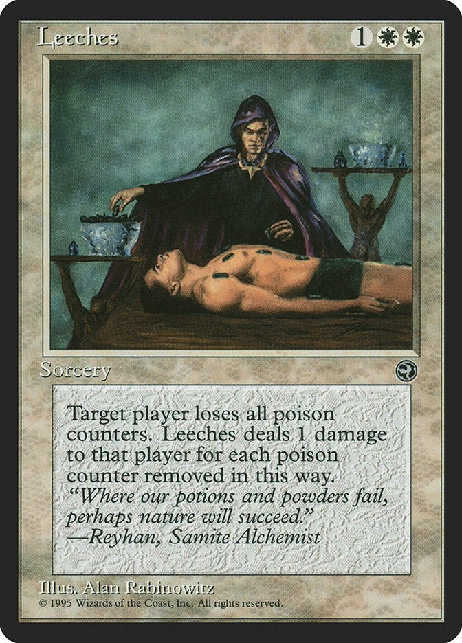 Image for Leeches [Homelands] - Magic: The Gathering