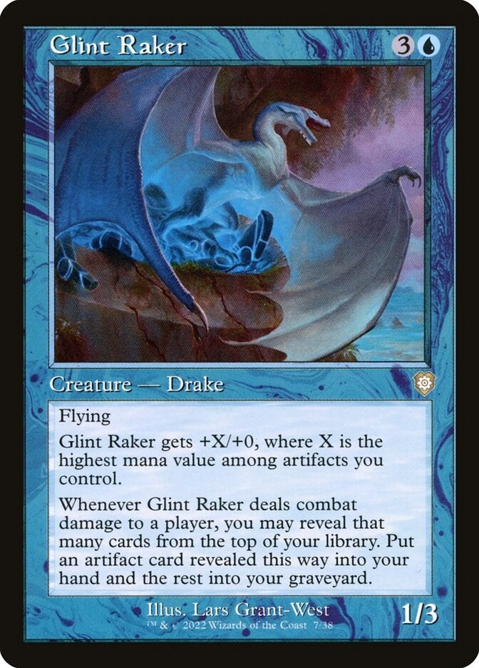 Image for Glint Raker (Retro Frame) (7) [The Brothers' War] - Magic: The Gathering