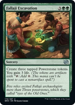 Image for Fallaji Excavation (178) [The Brothers' War] - Magic: The Gathering