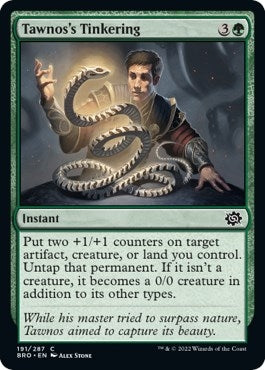 Image for Tawnos's Tinkering (191) [The Brothers' War] - Magic: The Gathering