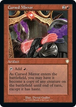 Image for Cursed Mirror (Retro Frame) (115) [The Brothers' War] - Magic: The Gathering
