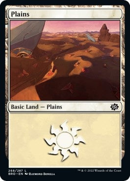 Image for Plains (268) (268) [The Brothers' War] - Magic: The Gathering