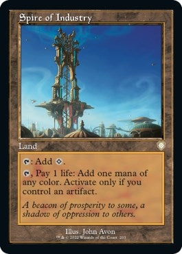 Image for Spire of Industry (Retro Frame) (203) [The Brothers' War] - Magic: The Gathering