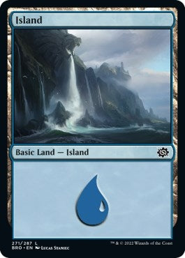 Image for Island (271) (271) [The Brothers' War] - Magic: The Gathering