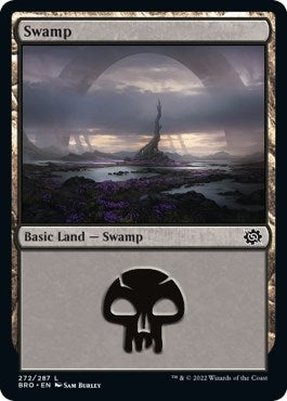 Image for Swamp (272) (272) [The Brothers' War] - Magic: The Gathering
