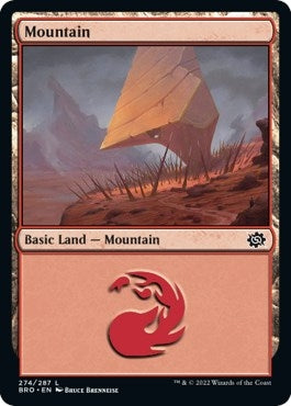 Image for Mountain (274) (274) [The Brothers' War] - Magic: The Gathering